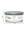 Yankee Candle Candela Tumbler Signature Cotone Pulito ist bavlna Vonn svka unisex 340g