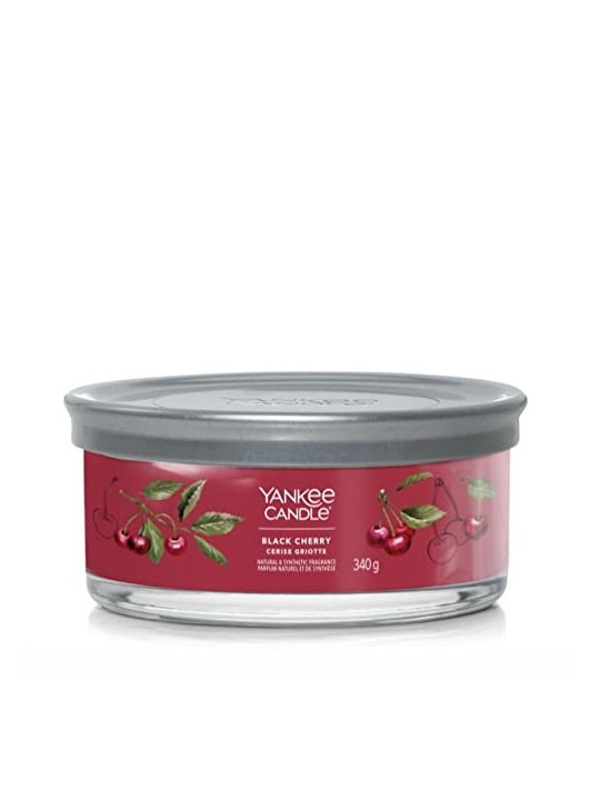 Yankee Candle Ciliegia Nera Signature Candela Tumbler zral tee Candela Profumata unisex 340g