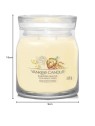 Yankee Candle Candela Signature Banoffee Waffle con waffles