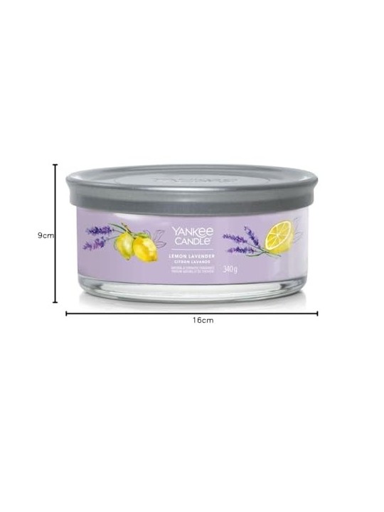 Yankee Candle Limone Lavanda Signature Tumbler Candela