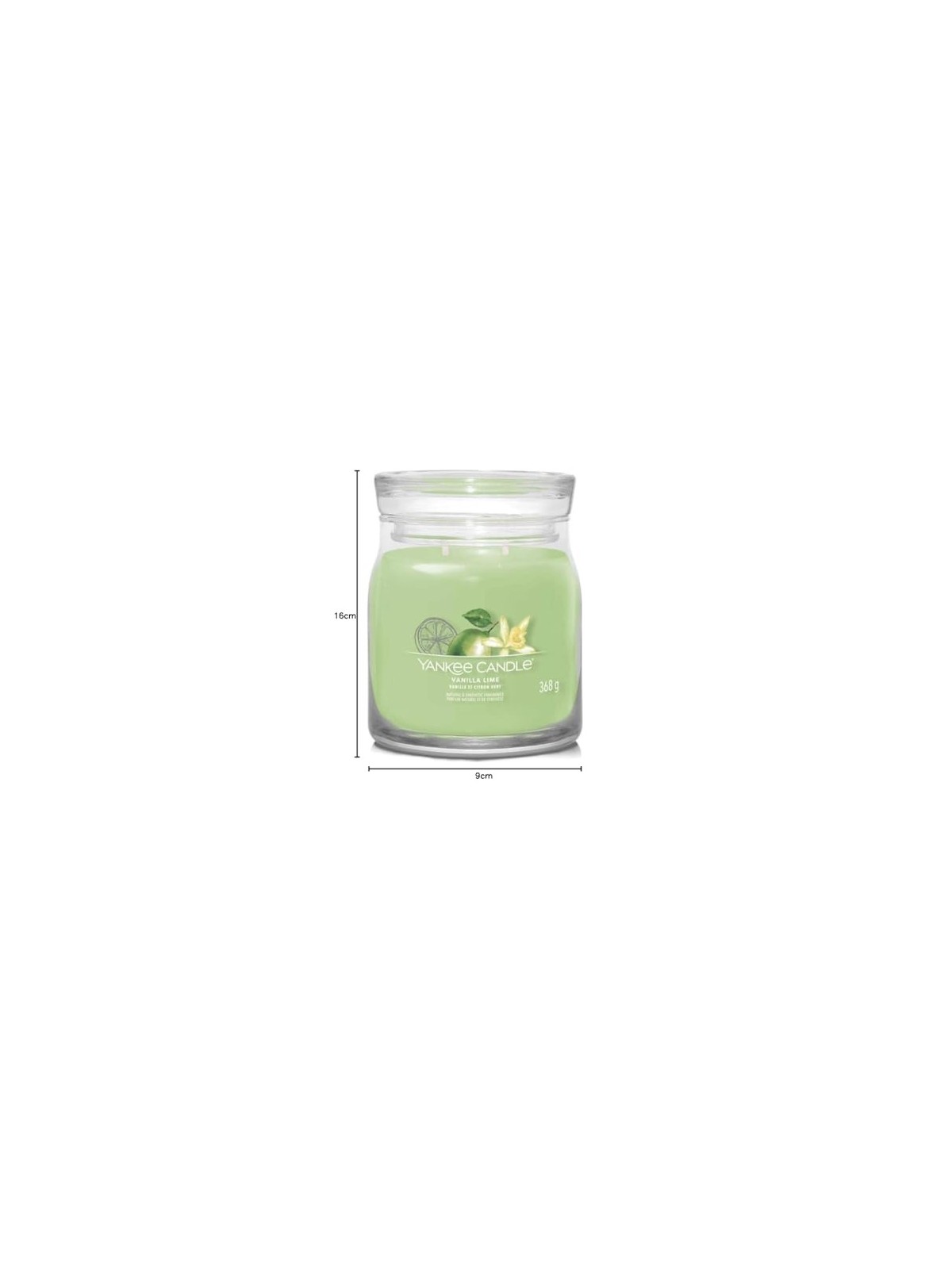 Yankee Candle Candela Firma Vaniglia Lime