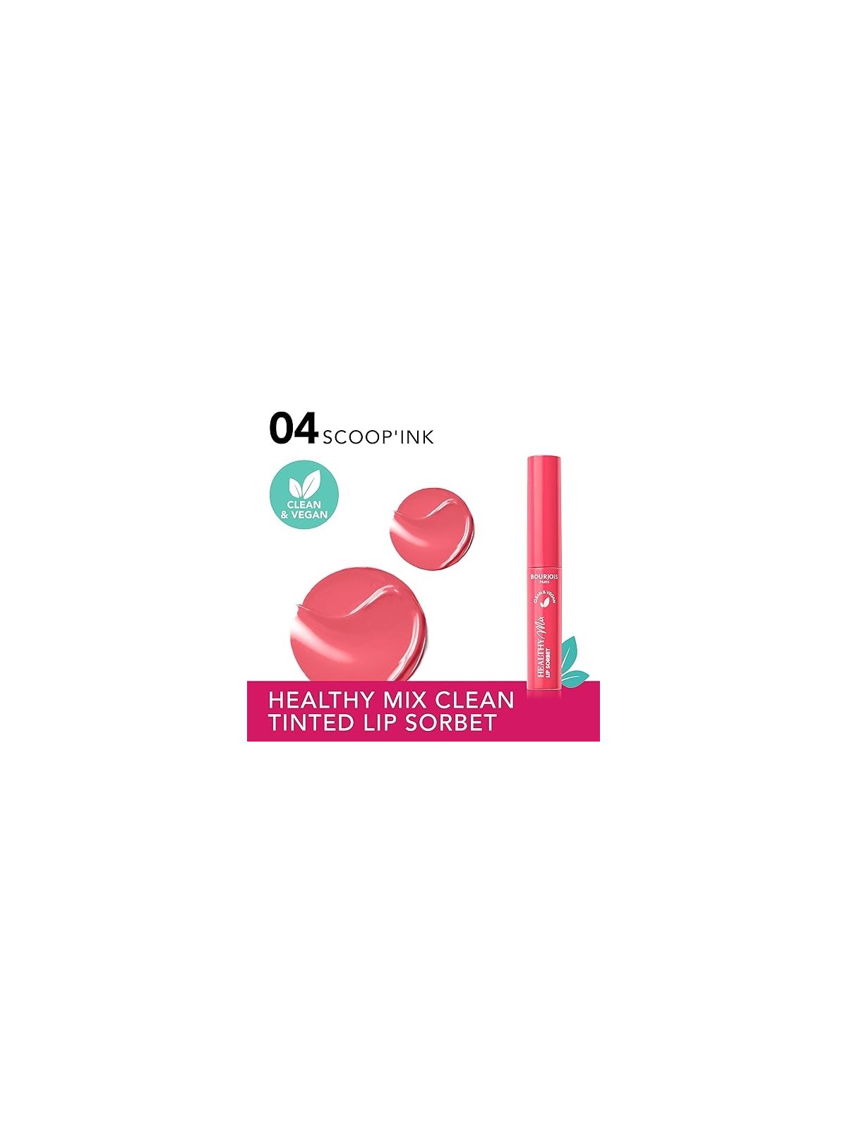 Bourjois HEALTHY MIX lip sorbet 04 Scoop'ink