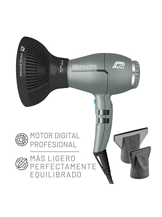 Parlux DIGITALYON GRAY GLITTER 4 unit unisex