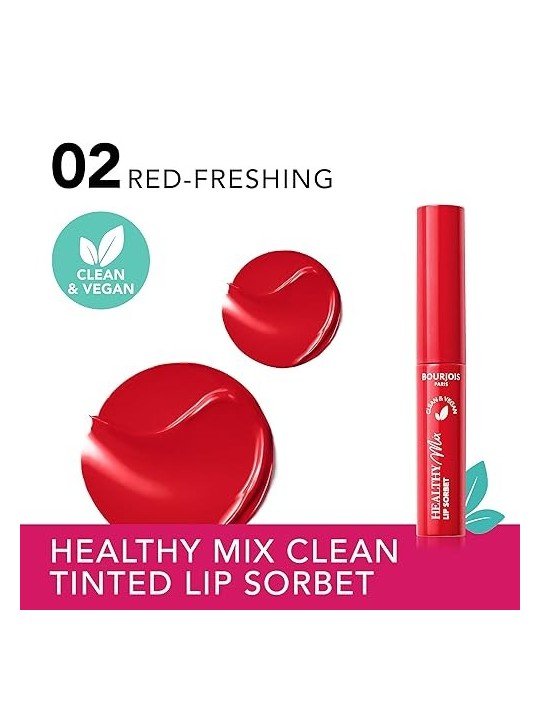 Bourjois HEALTHY MIX lip sorbet 02-Red Freshing
