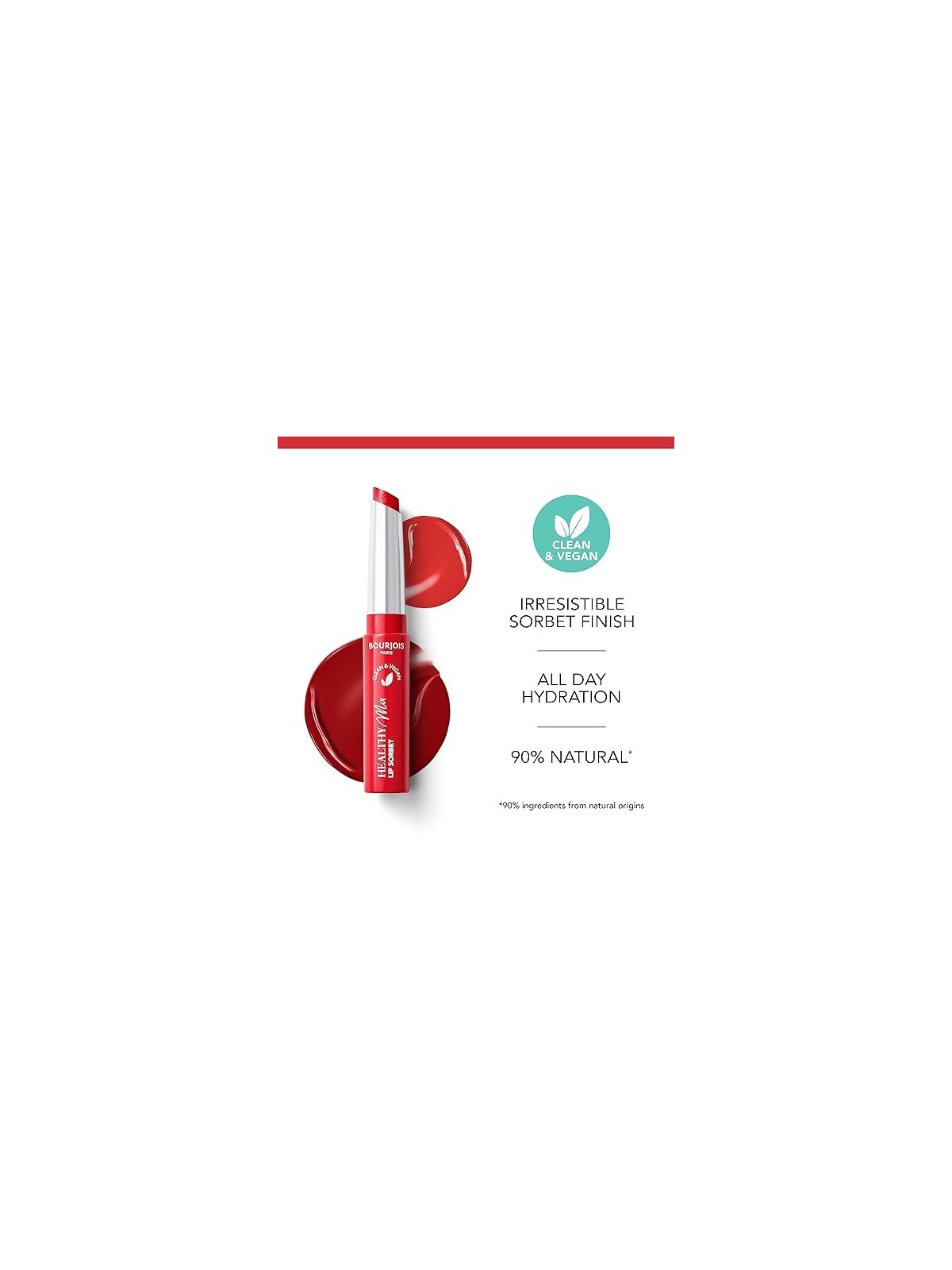 Bourjois HEALTHY MIX lip sorbet 01-Cherry Sundae