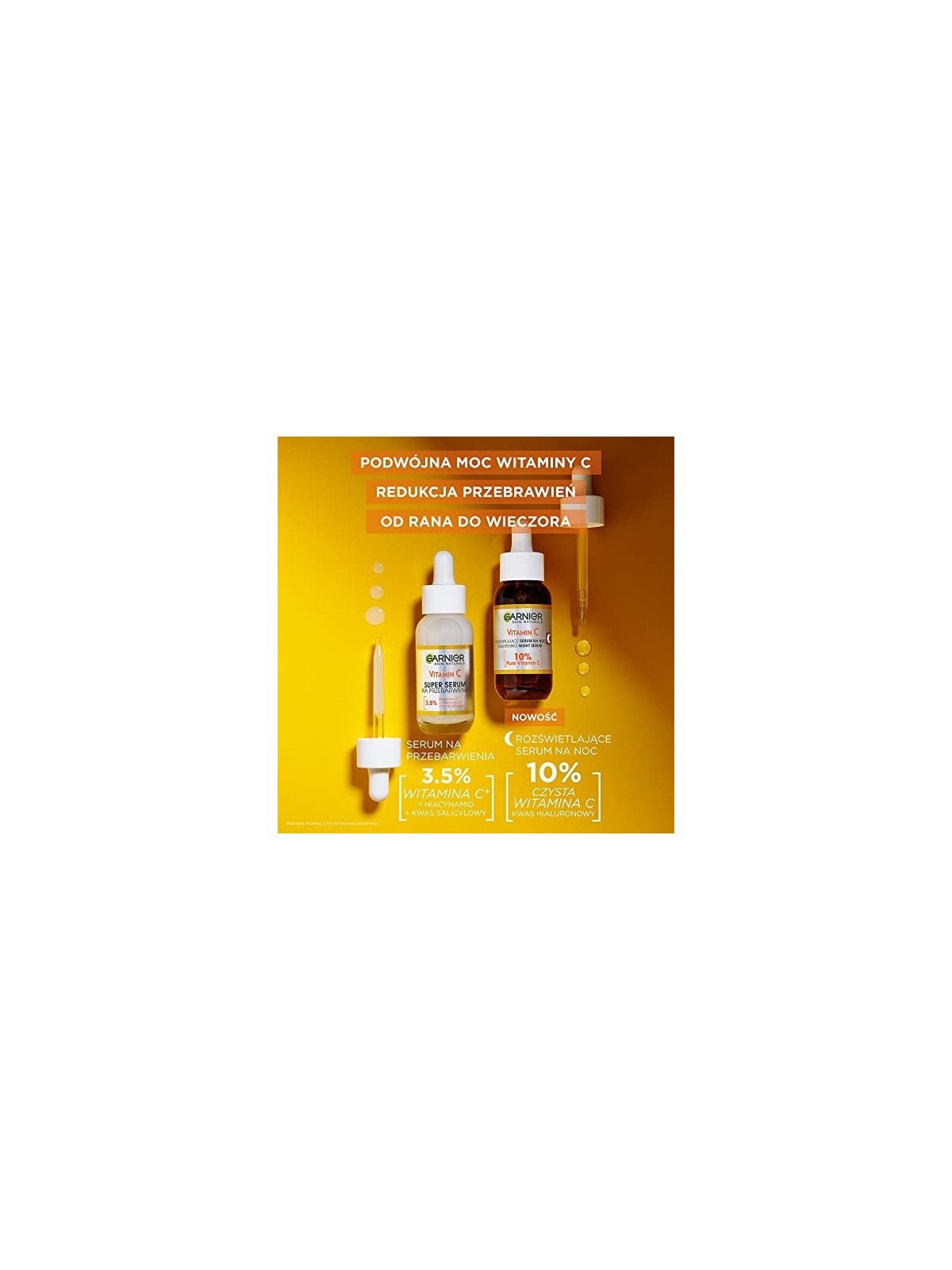 GARNIER Skin Naturals Siero viso notte vitamina C 10% 30ml