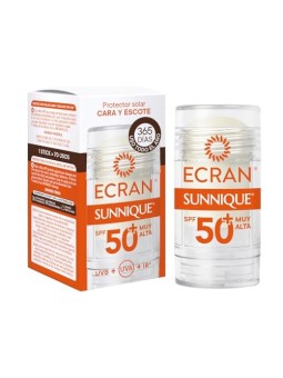 Ecran ECRAN SUNNIQUE stick per viso e scollatura SPF50 30ml unisex