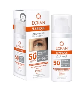 Ecran ECRAN SUNNIQUE crema viso antiinvecchiamento SPF50 50ml unisex