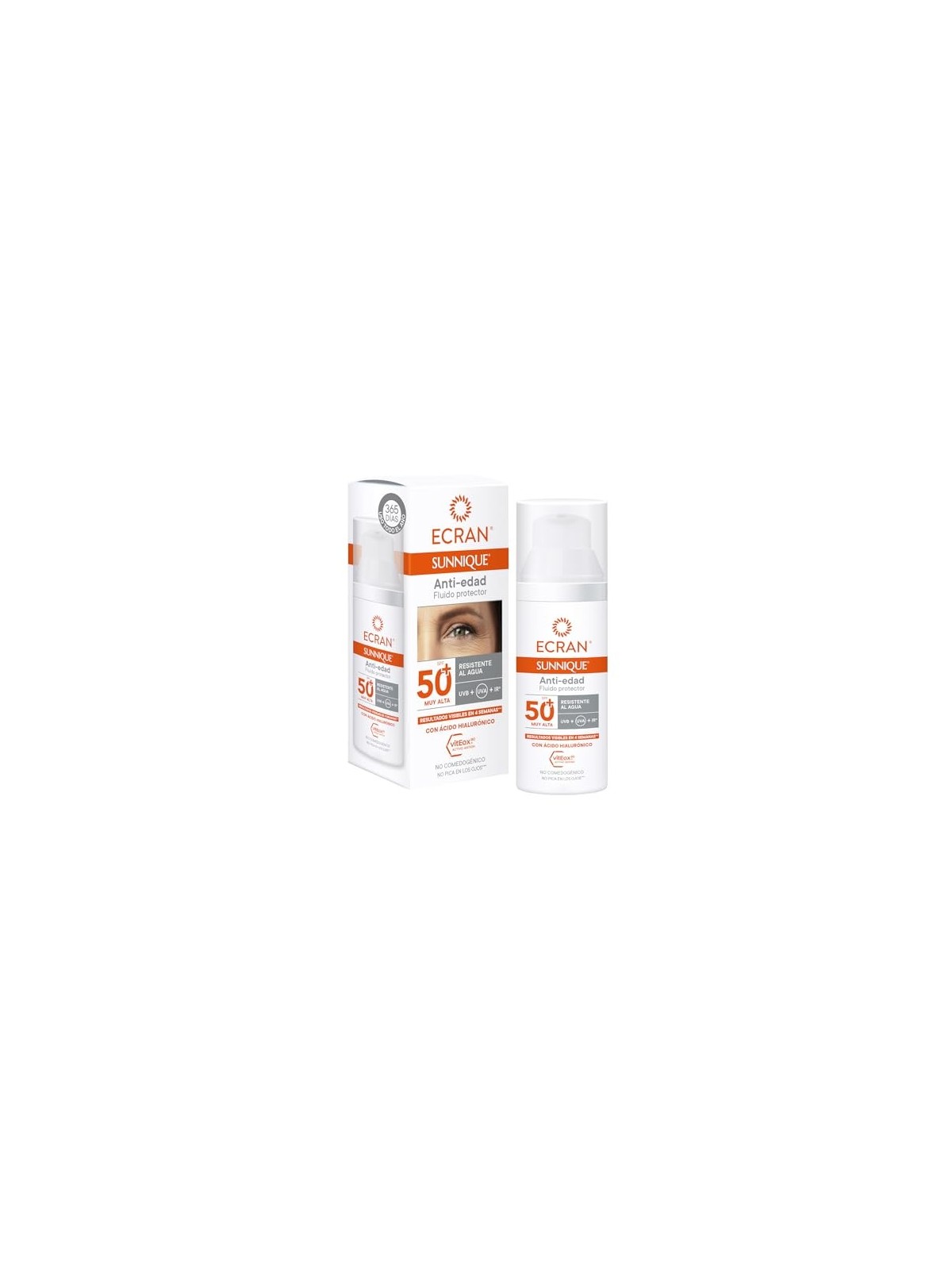 Ecran ECRAN SUNNIQUE crema viso antiinvecchiamento SPF50 50ml unisex