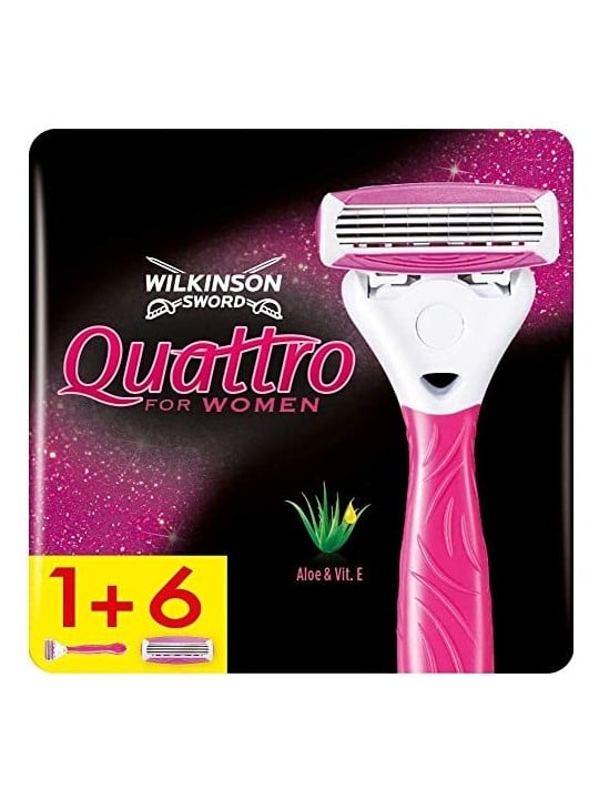 Lame di ricambio Wilkinson Sword Quattro per Donne Sensibili 6 pezzi