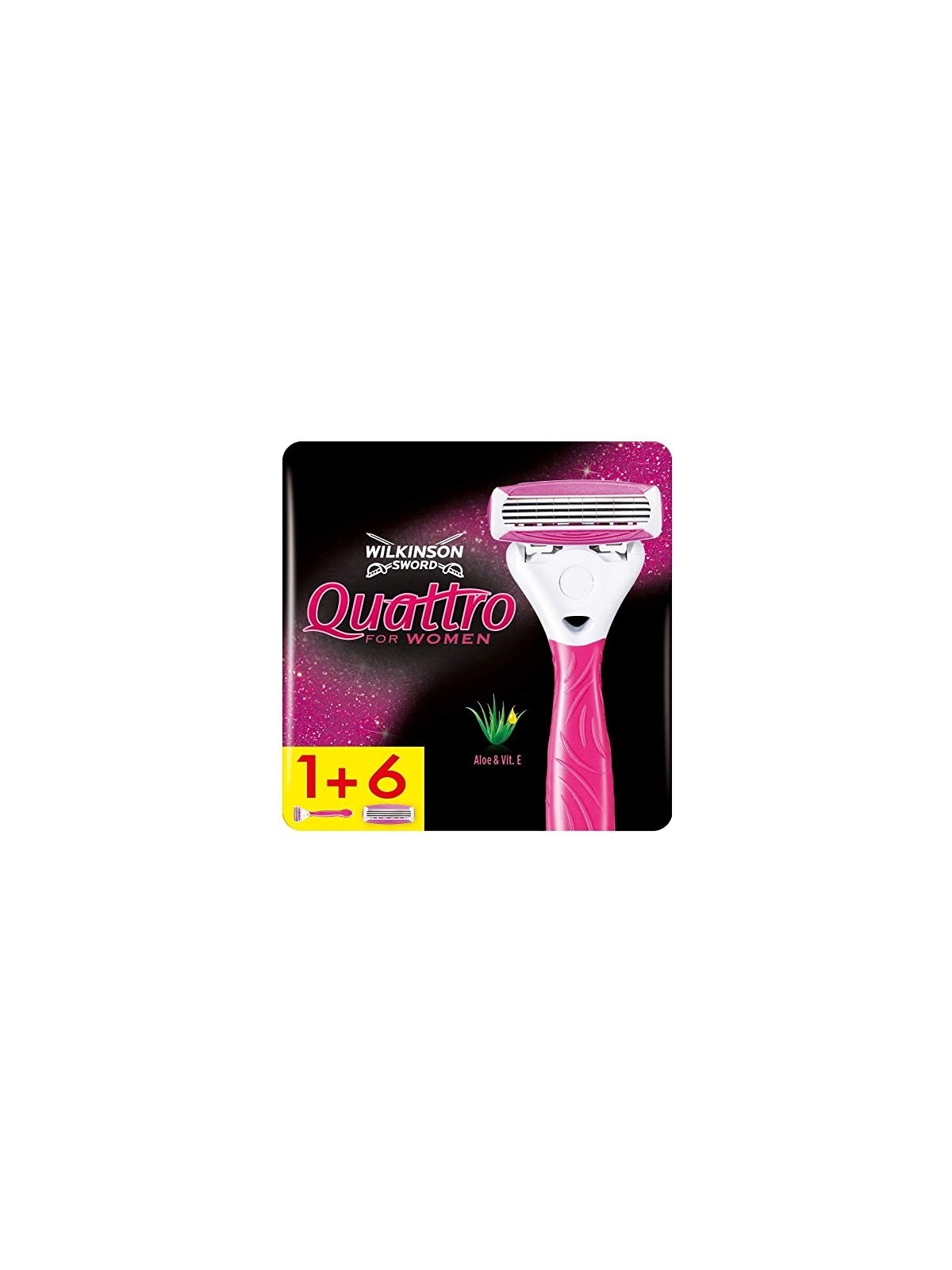 Lame di ricambio Wilkinson Sword Quattro per Donne Sensibili 6 pezzi