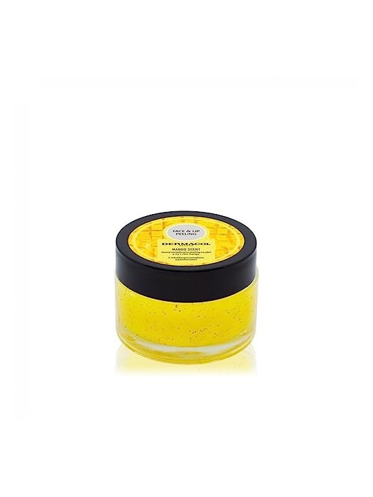 Dermacol Peeling rivitalizzante al mango viso e labbra Peeling rivitalizzante allo zucchero per viso e labbra donna 500g