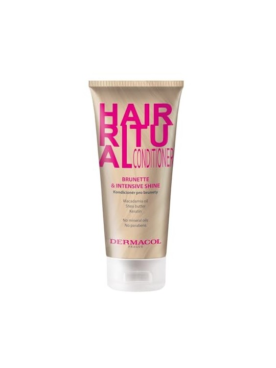 Dermacol Hair Ritual Brunette Intensive Shine Balsamo capelli castani donna 200ml