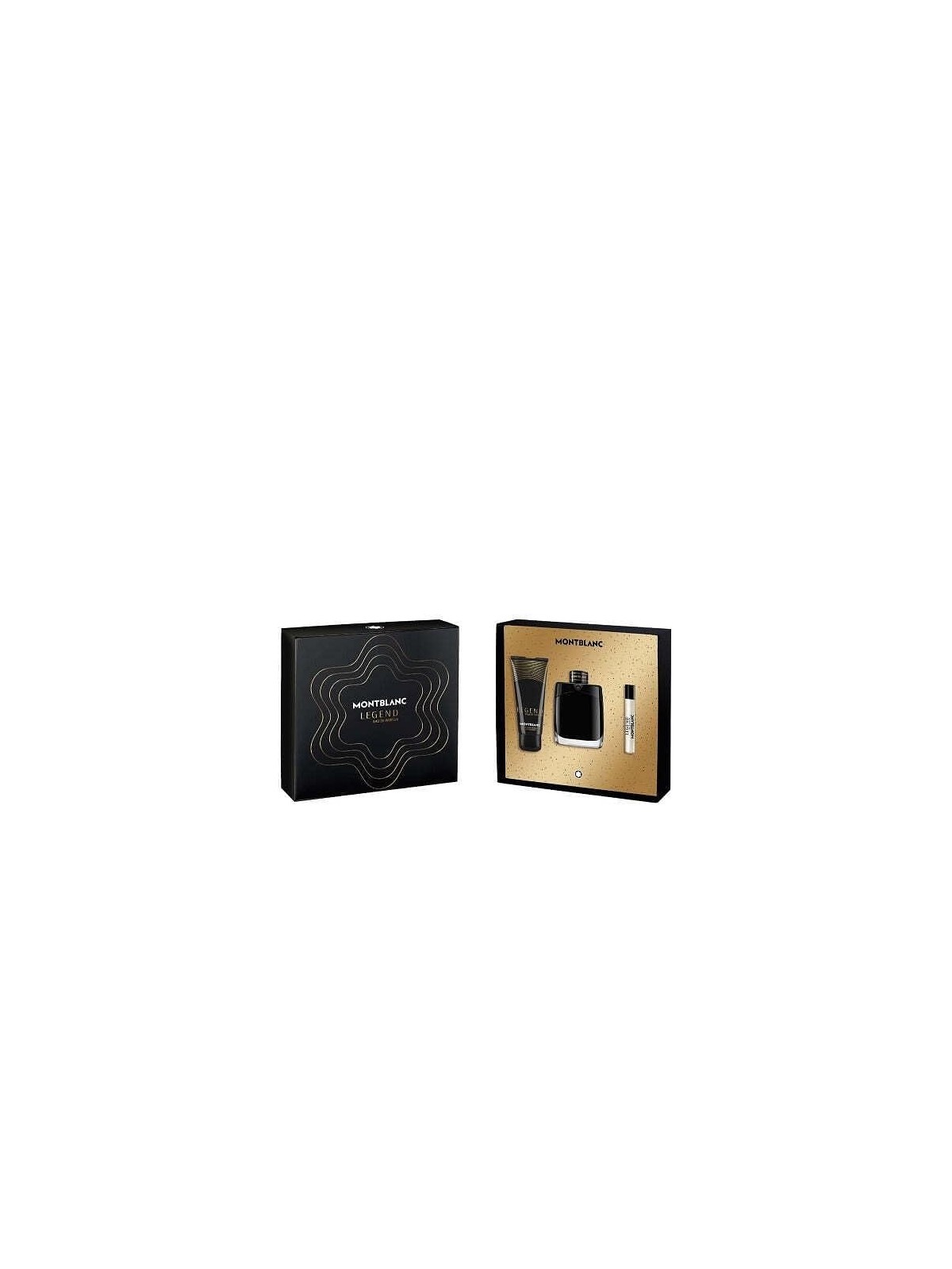 Set Regalo Mont Blanc Legend eau de parfum 100 ml gel doccia 100 ml e miniatura eau de parfum 75 ml uomo 100ml