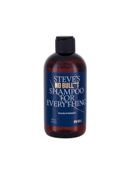 Steves No BullT Shampoo For Everything Shampoo per capelli e barba uomo 250ml