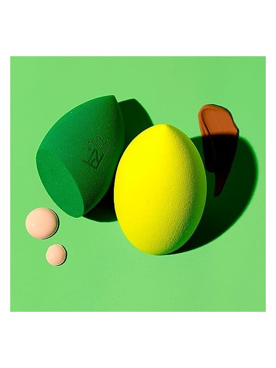 Real Techniques Set di spugne per dose di Nectar Pop Dewy donna 2 unit