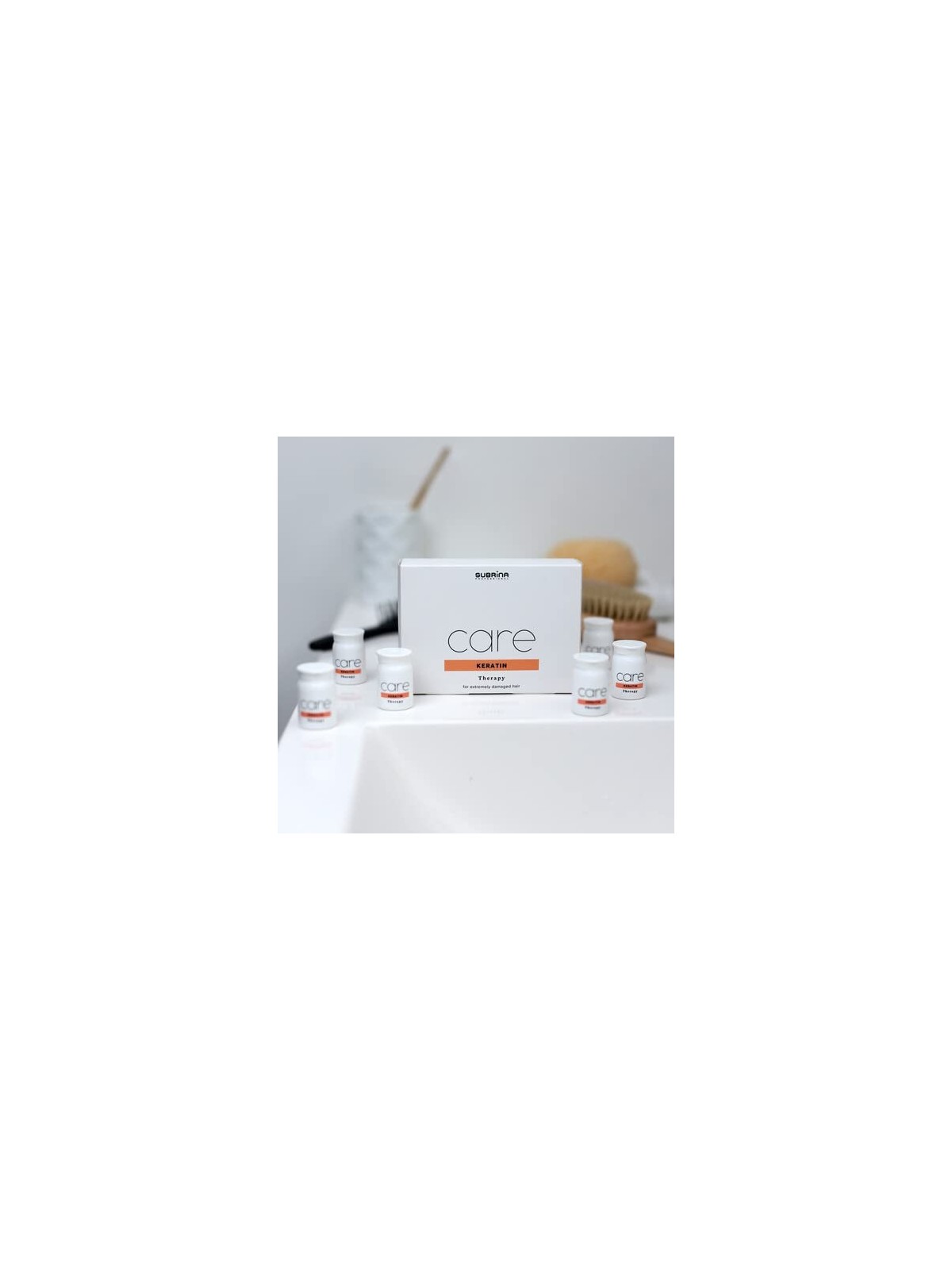 Subrina Professional Care Keratin Hair Serum x6 pieces 10ml Women