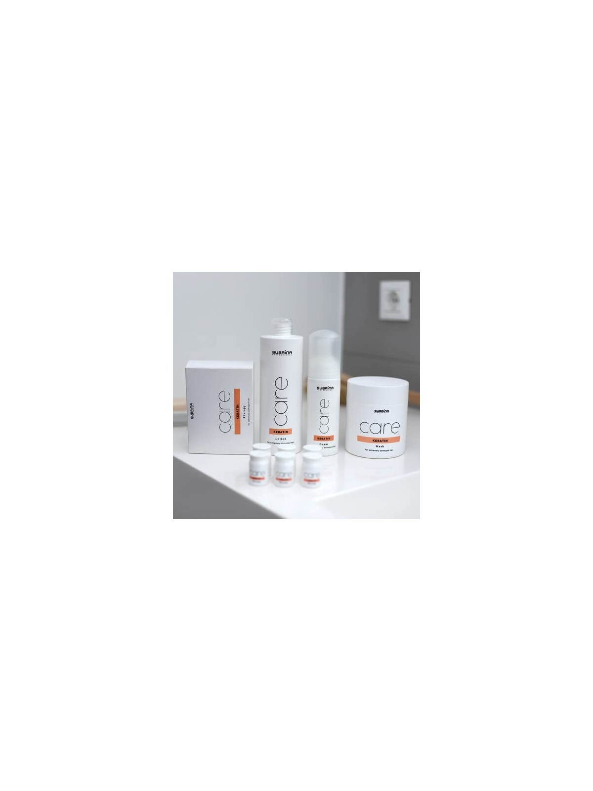 Subrina Professional Care Keratin Hair Serum x6 pieces 10ml Women