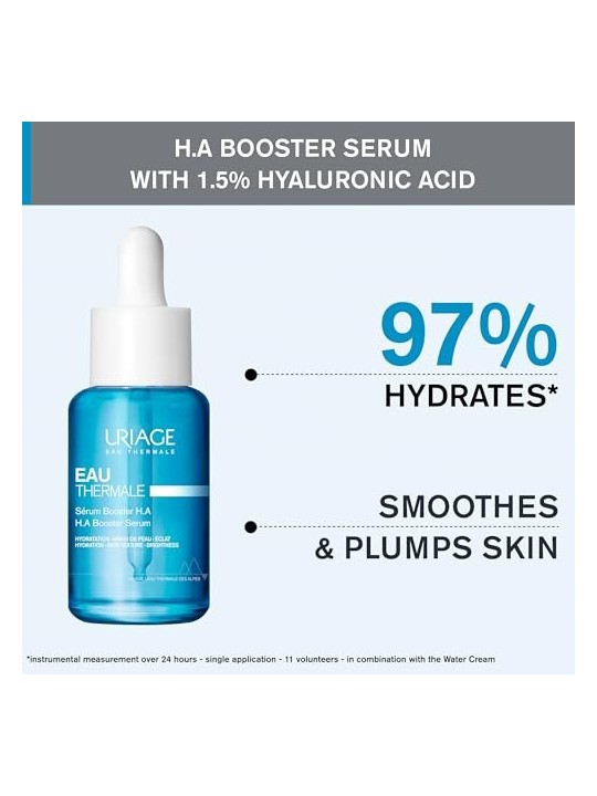 Uriage Eau Thermale Serum Booster H.A. 30ml Uriage www.essenzetotalstyle.com 