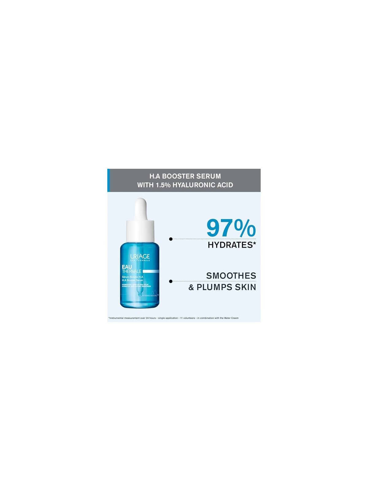 Uriage Eau Thermale Serum Booster H.A. 30ml Uriage www.essenzetotalstyle.com 