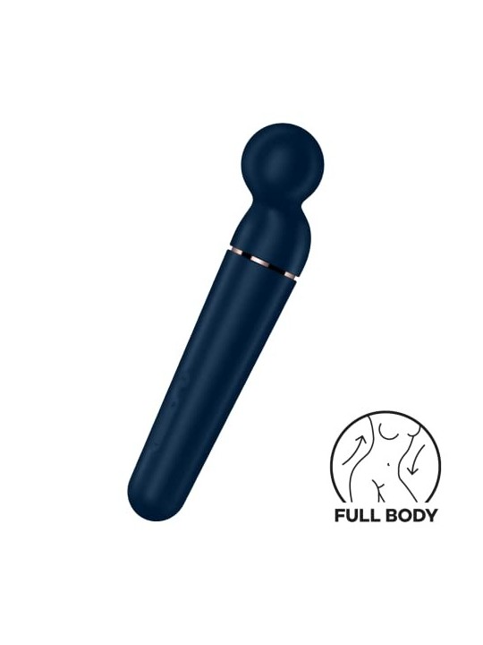 SATISFYER Planet Wander Vibratore Blu Rosegold 1un Donna