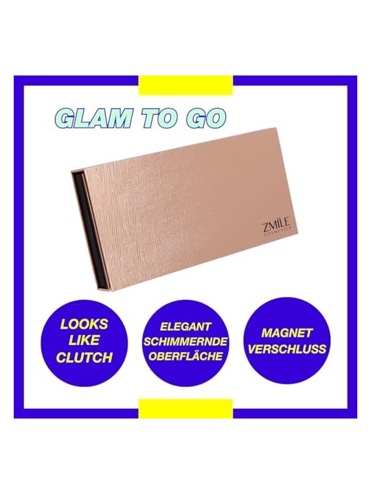 Palette trucco Zmile Cosmetics Glam To Go 242 g donna