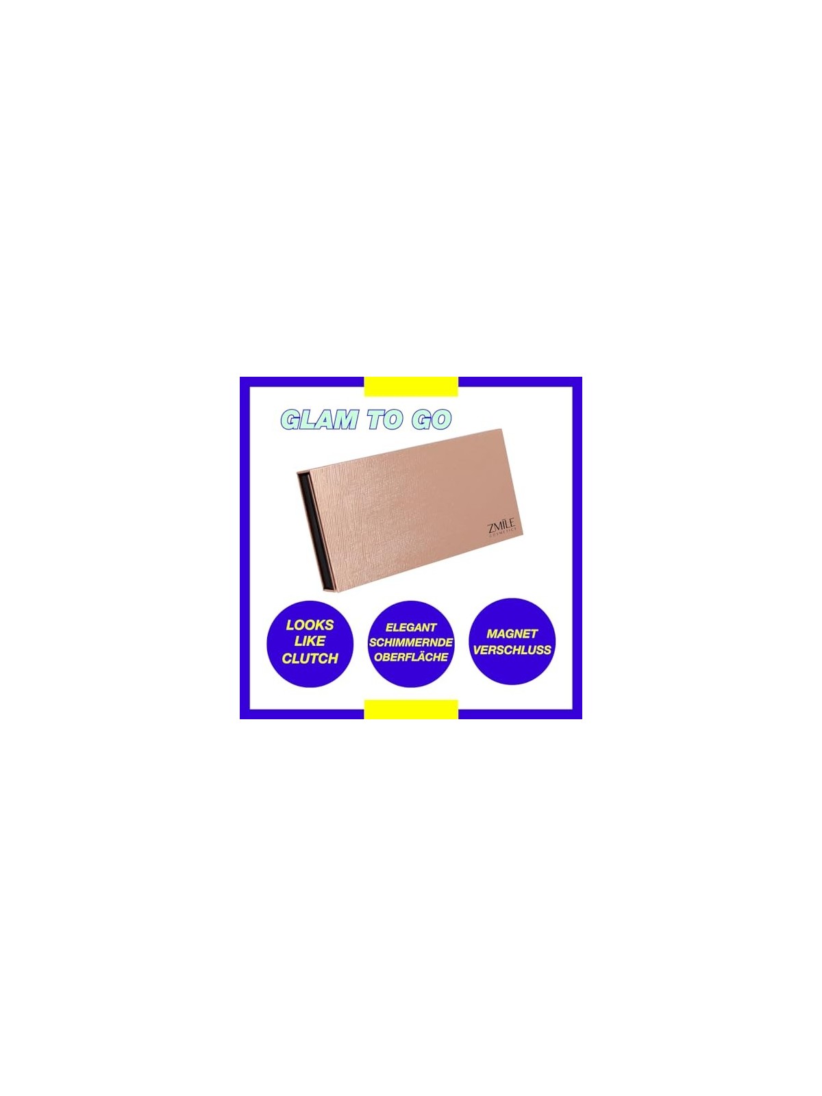 Palette trucco Zmile Cosmetics Glam To Go 242 g donna