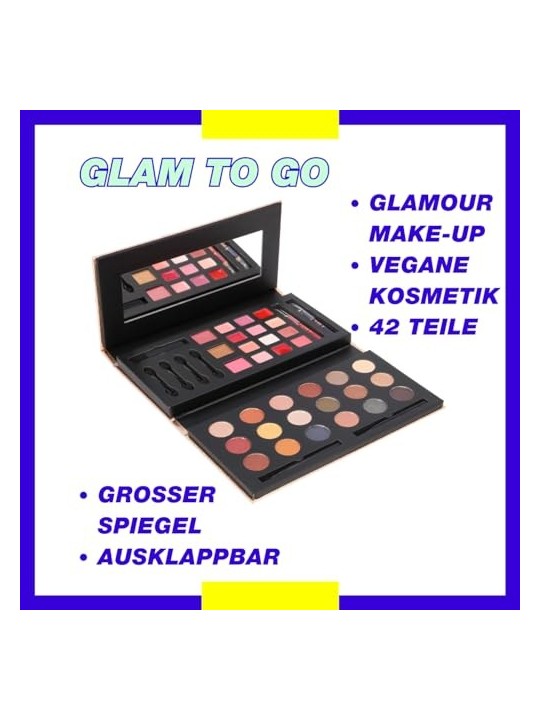 Palette trucco Zmile Cosmetics Glam To Go 242 g donna