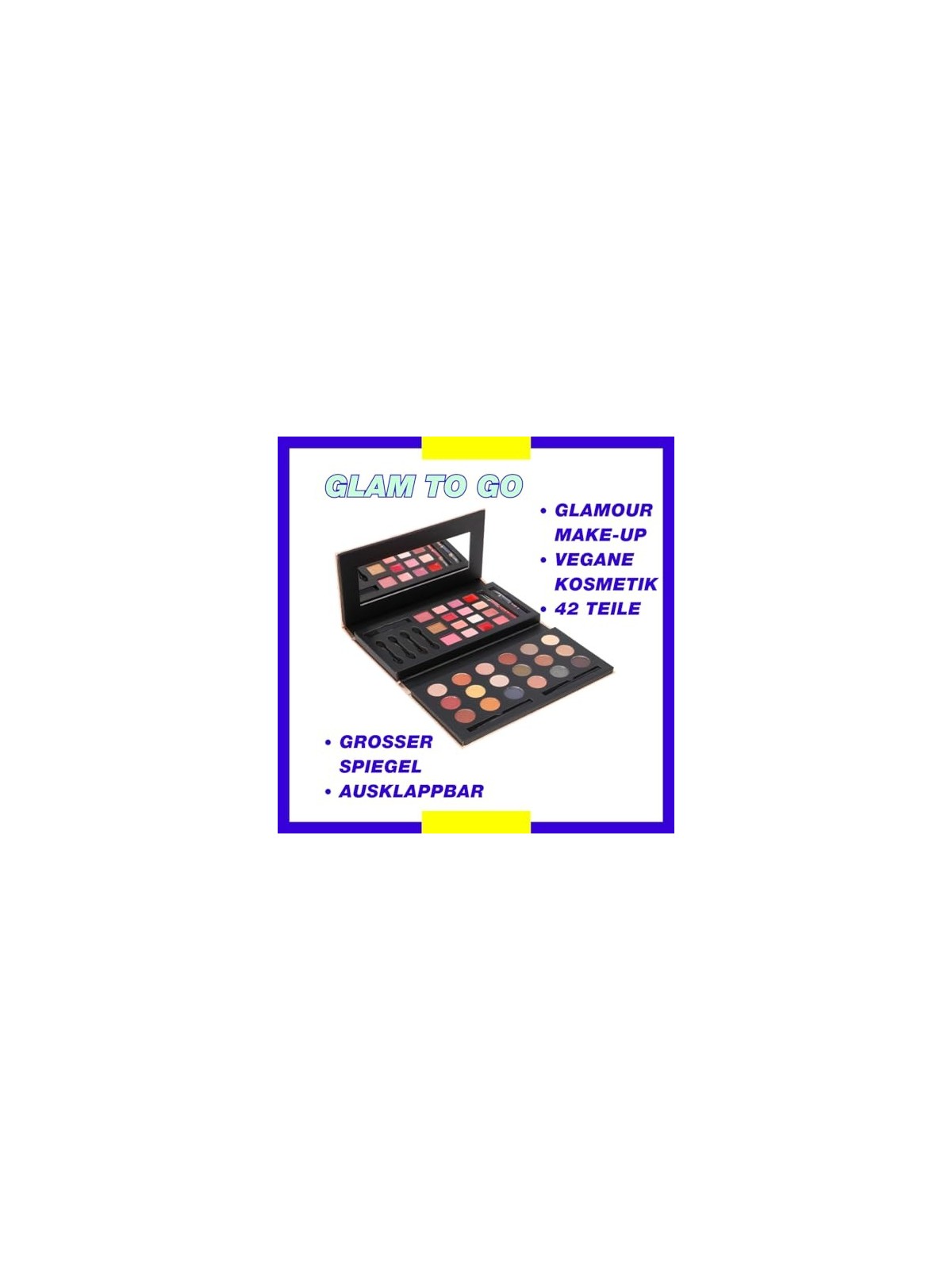 Palette trucco Zmile Cosmetics Glam To Go 242 g donna