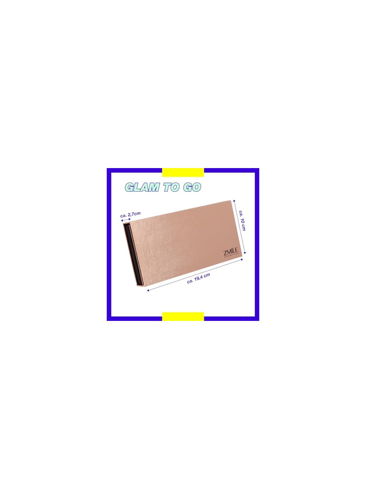 Palette trucco Zmile Cosmetics Glam To Go 242 g donna