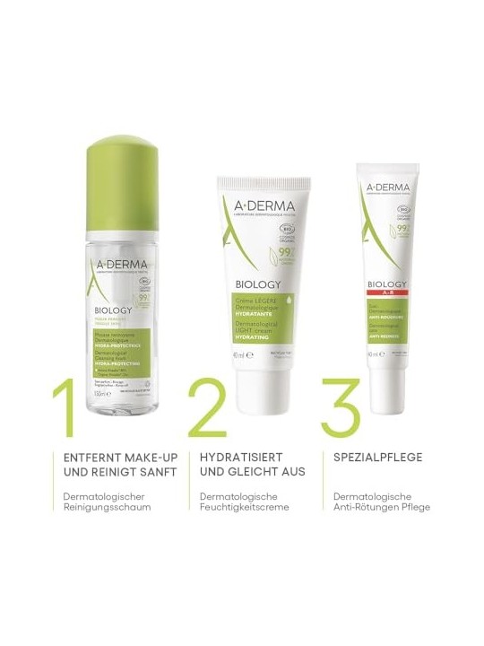 Mousse A-derma BIOLOGY 150ml Unisex