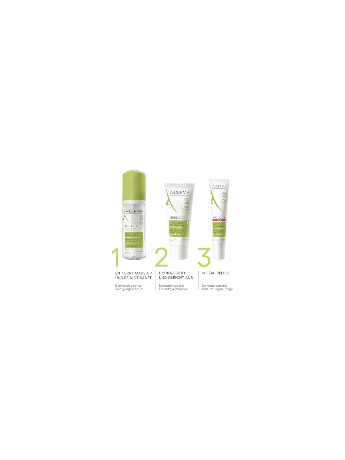 Mousse A-derma BIOLOGY 150ml Unisex