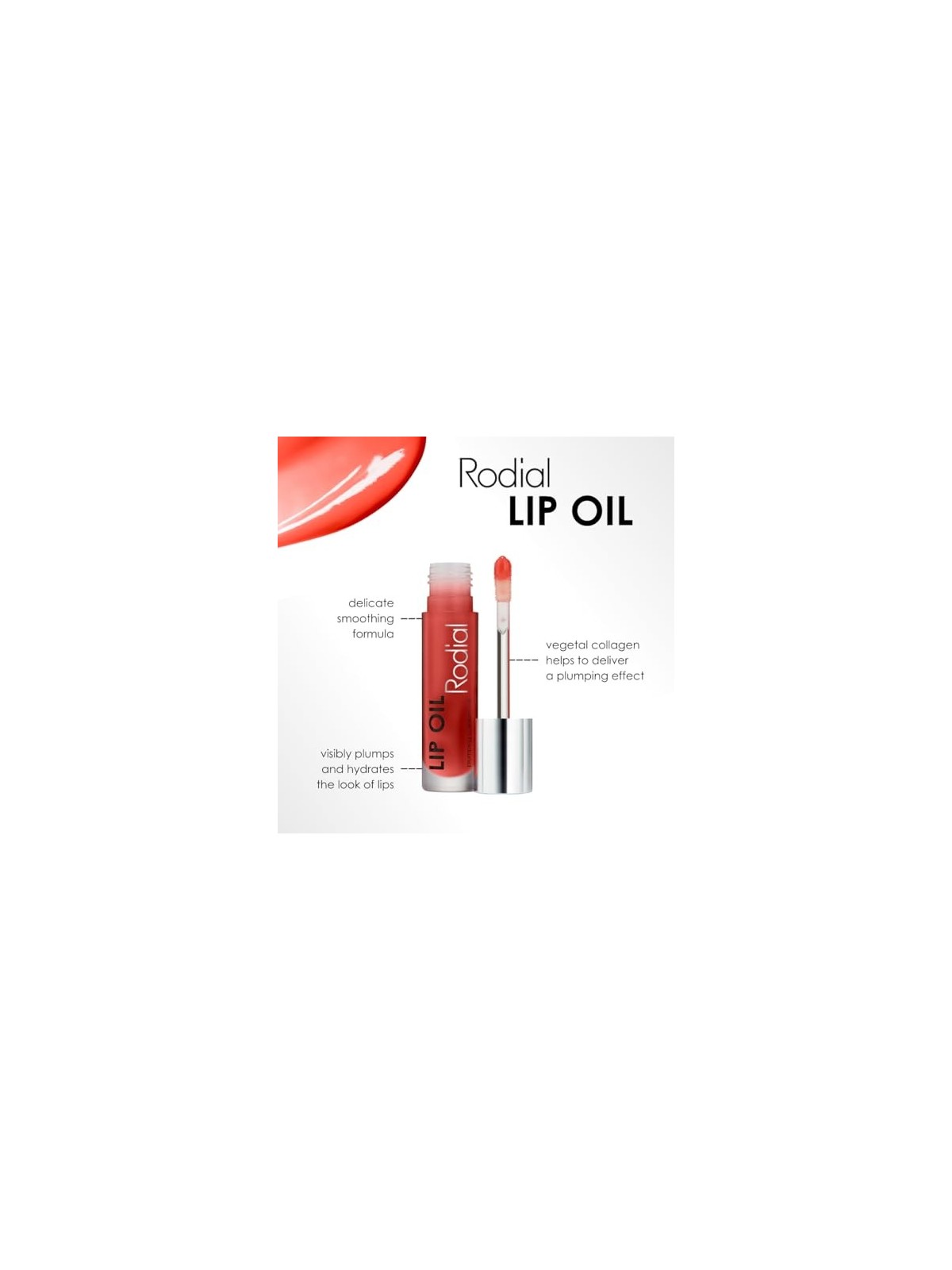 Rodial Lip Oil 4ml Sugar Coral