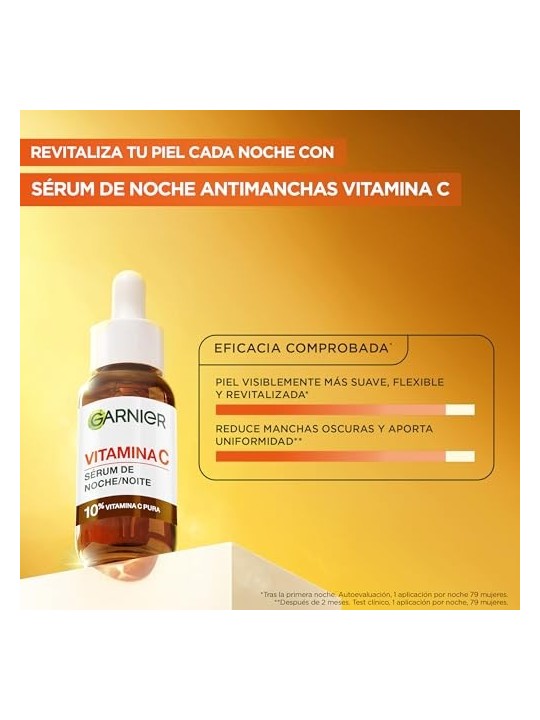 GARNIER SKINACTIVE VITAMIN C Dark Spot Night Serum 30ml women