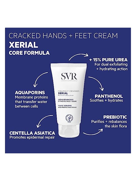 Crema mani e piedi pelle screpolata SVR Xerial 50ml