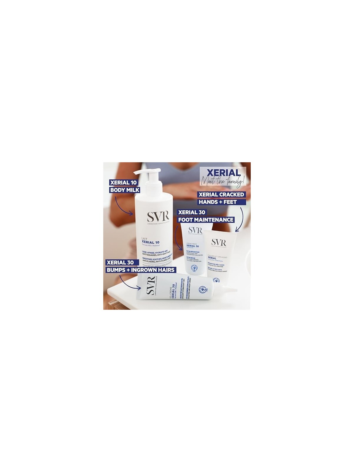 Crema mani e piedi pelle screpolata SVR Xerial 50ml