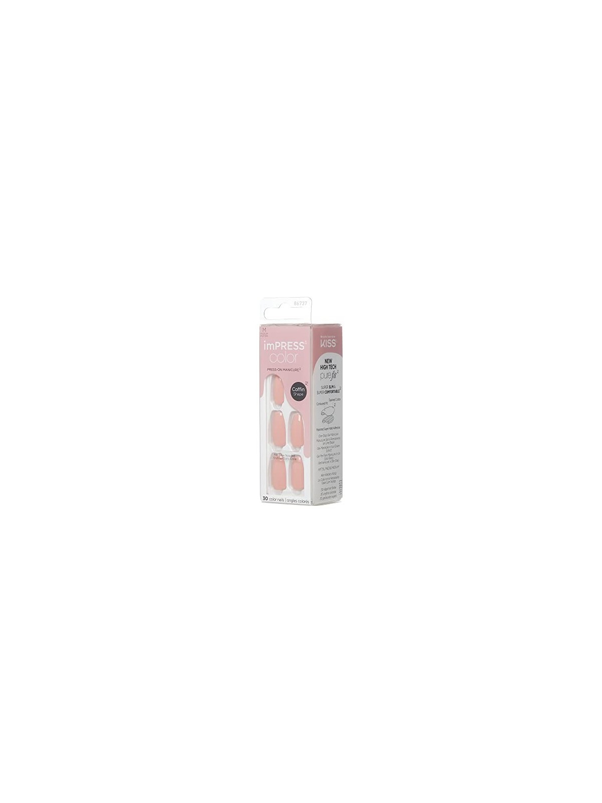 Unghie Kiss My Face ImPRESS Color MC Unghie Sontuose 30 pz donna