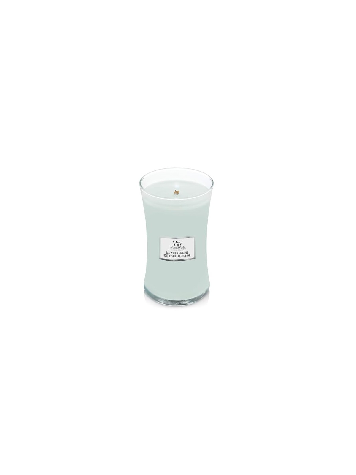 Candela legno di salvia e alghe 6090g