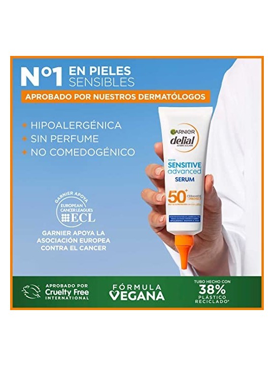 GARNIER SENSITIVE ADVANCED Siero Corpo SPF50 125ml Unisex