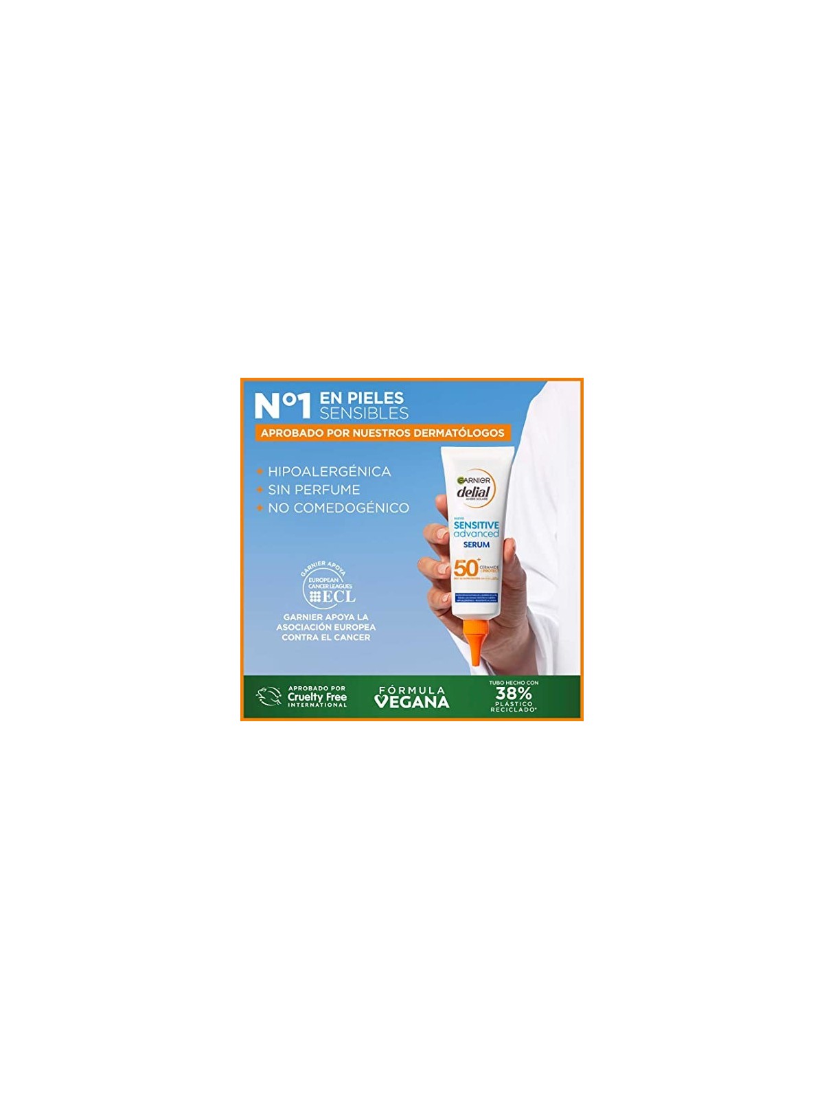 GARNIER SENSITIVE ADVANCED Siero Corpo SPF50 125ml Unisex