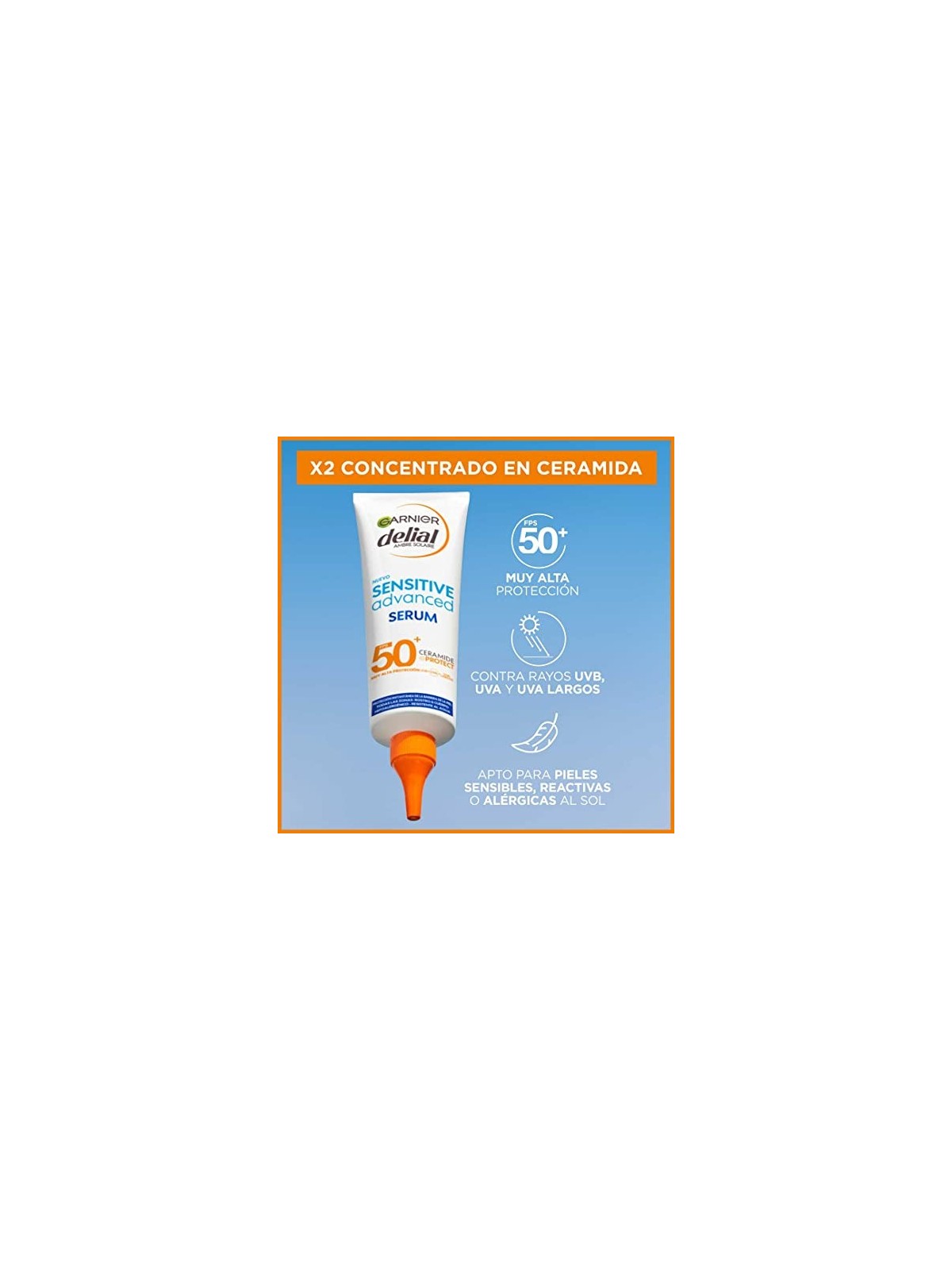 GARNIER SENSITIVE ADVANCED Siero Corpo SPF50 125ml Unisex