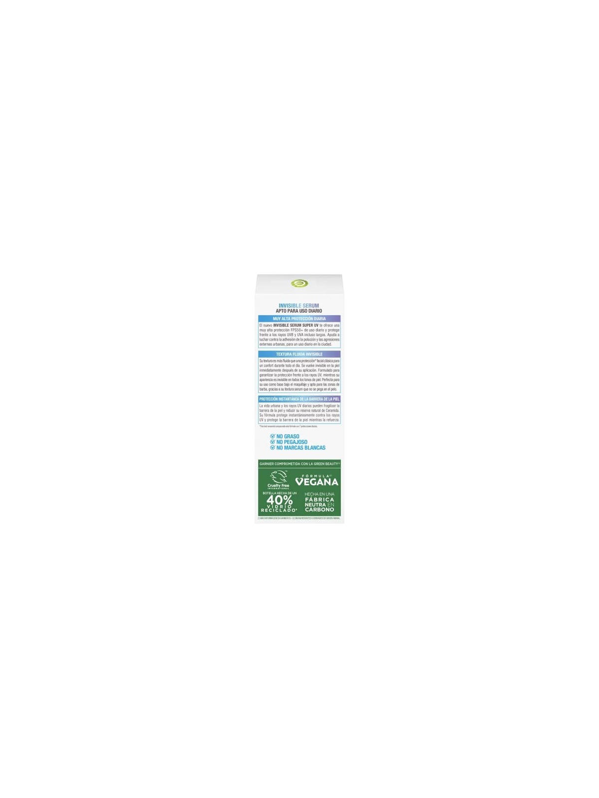 Garnier SENSITIVE ADVANCED SPF50 Serum 40ml