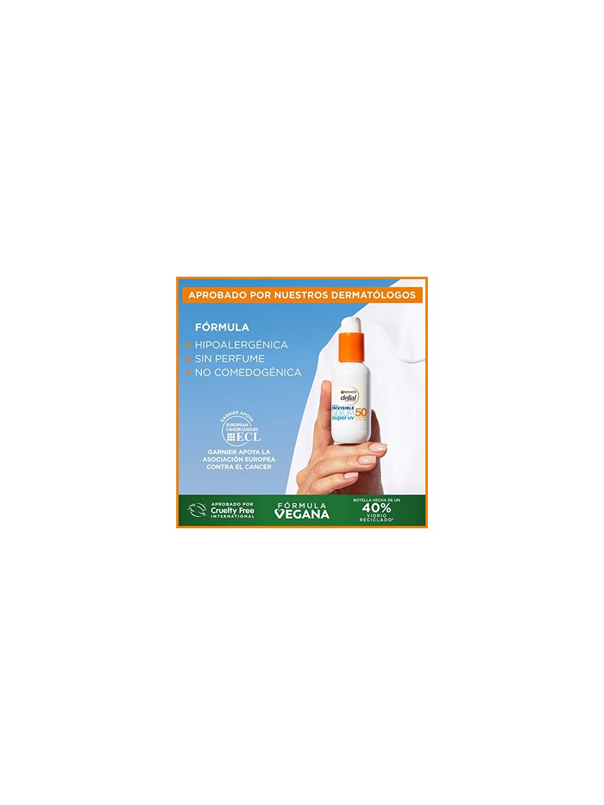 Garnier SENSITIVE ADVANCED SPF50 Serum 40ml