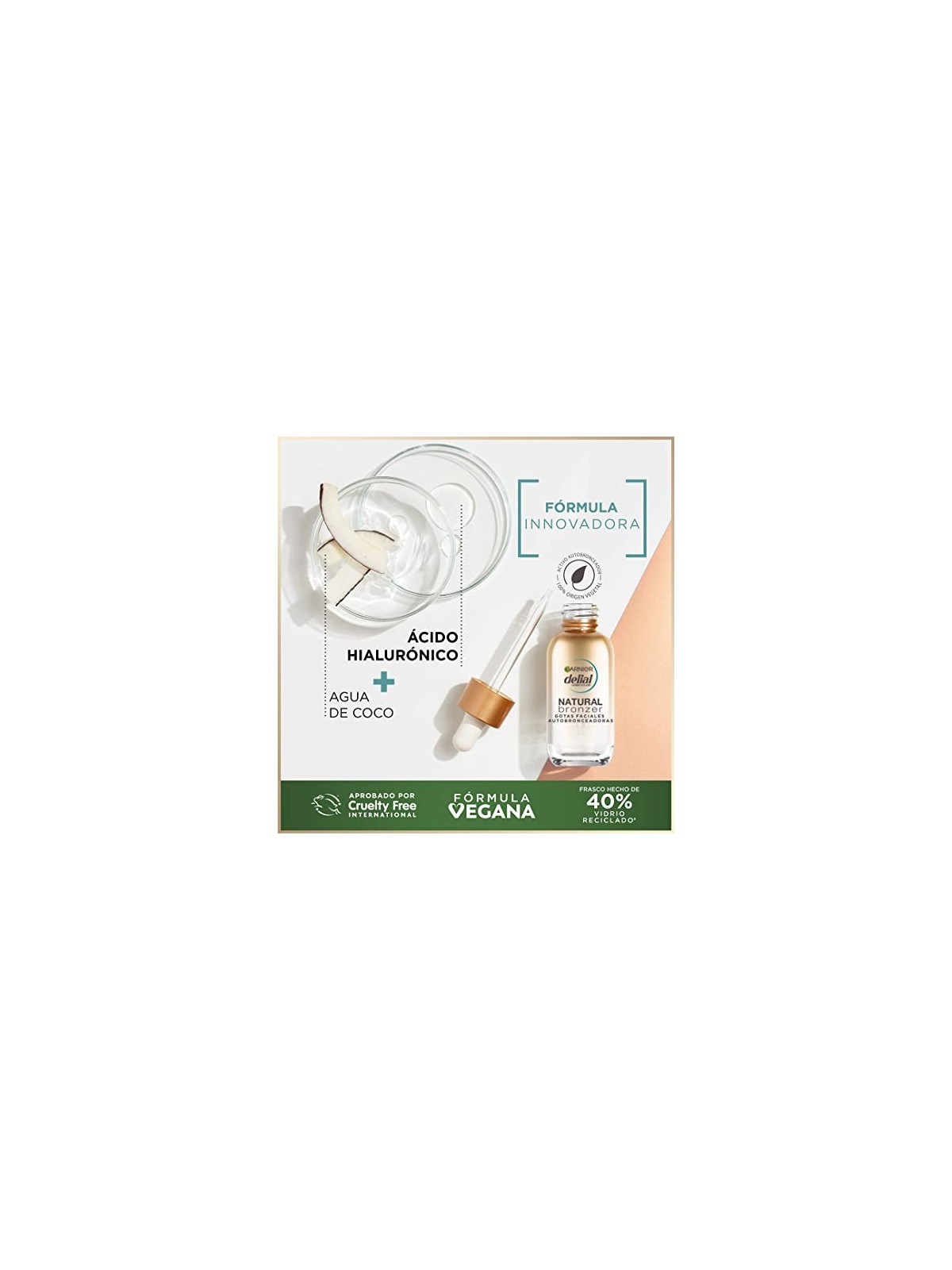 GARNIER NATURAL BRONZER gocce abbronzanti viso 30ml unisex