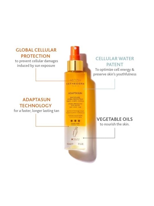 Institut Esthederm Adaptasun Strong Sun Acqua Solare IdraProtettiva Spray abbronzante unisex 150ml