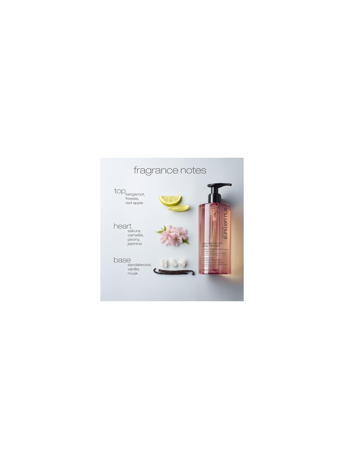 Shu Uemura SHAMPOO DELICATE CONFORT 40ml per donna