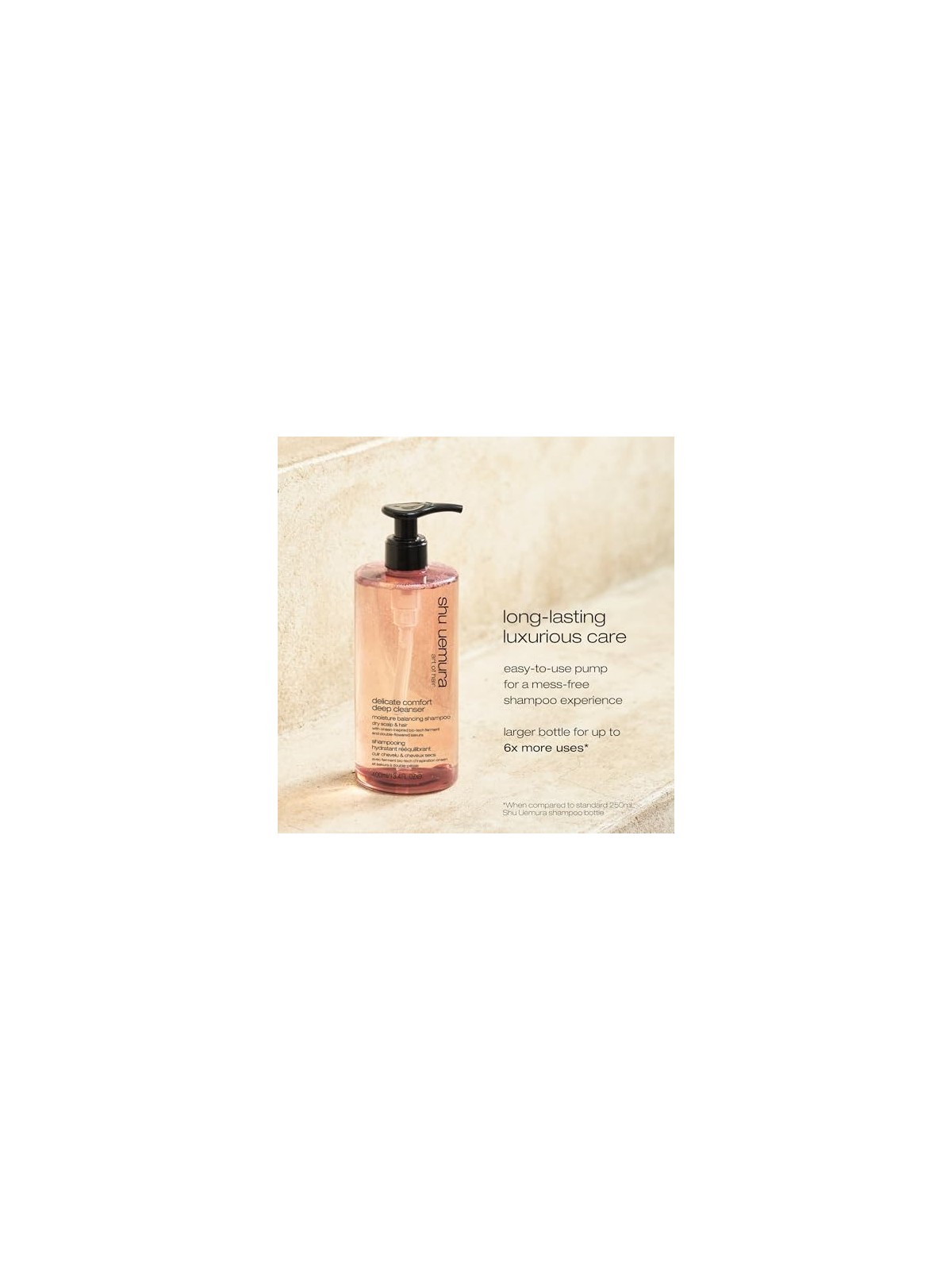 Shu Uemura SHAMPOO DELICATE CONFORT 40ml per donna