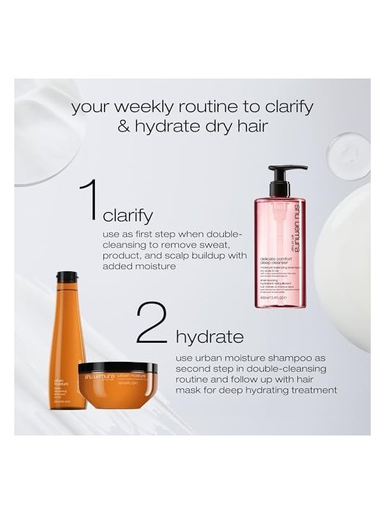 Shu Uemura SHAMPOO DELICATE CONFORT 40ml per donna