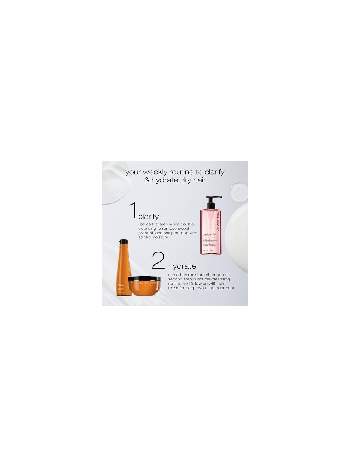 Shu Uemura SHAMPOO DELICATE CONFORT 40ml per donna