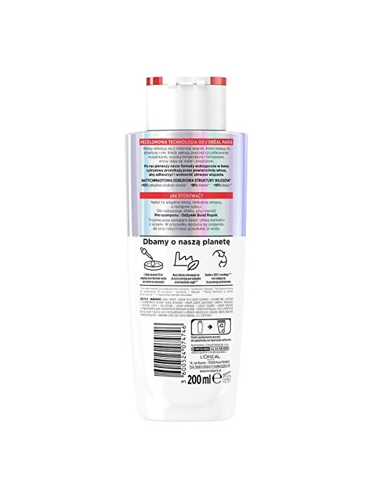 Shampoo rinforzante capelli L'OREAL Elseve Bond Repair 200ml